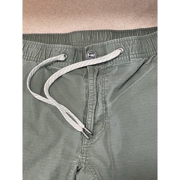 Vuori Ripstop Drawstring Jogger Pants Climbing Olive Green Men’s Size X-Large - Picture 11 of 16